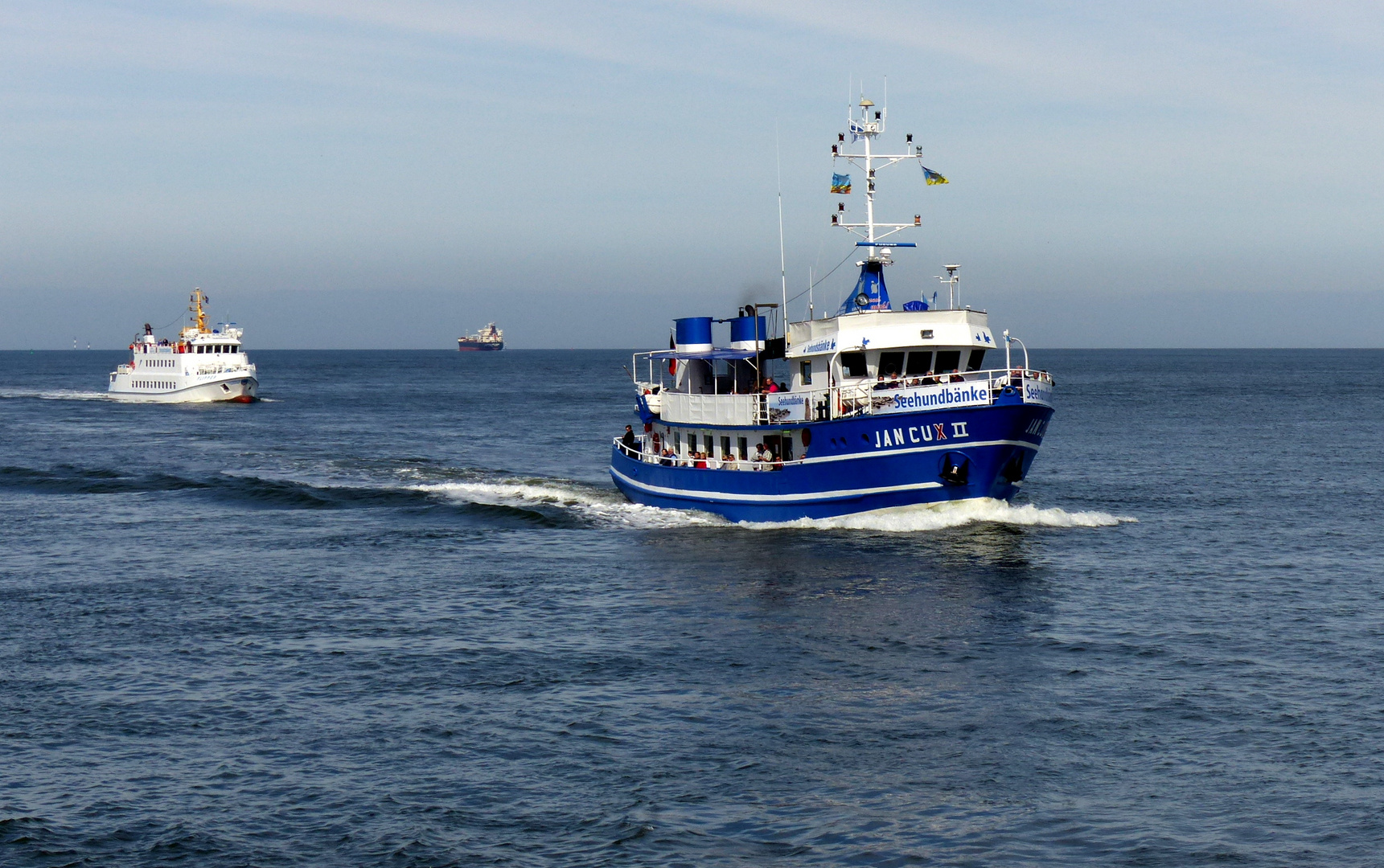 draußen vor Cuxhaven