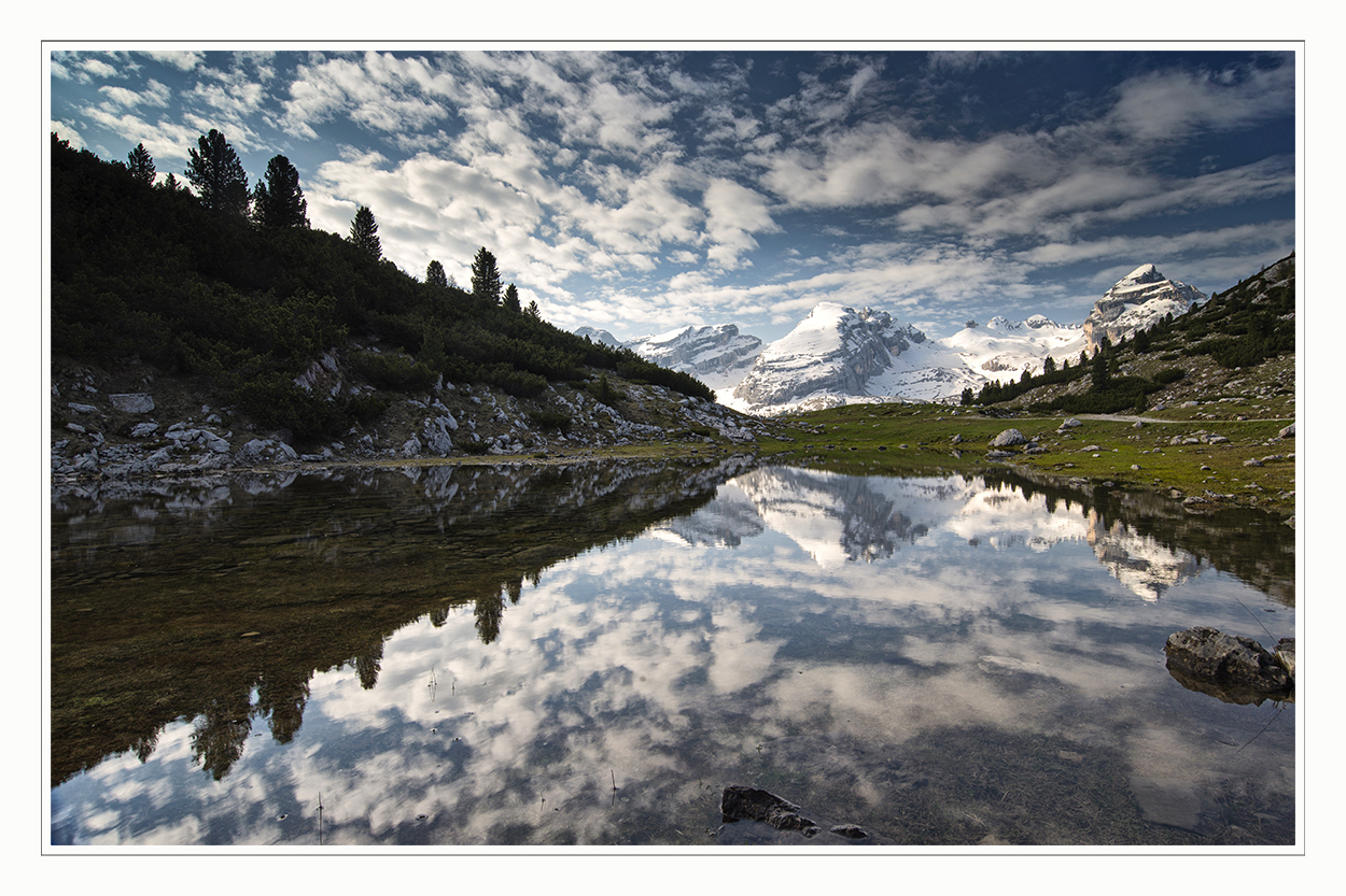 Dream on a small lake