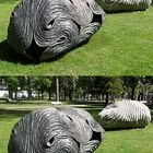 "Dreaming Stone" - Installation von Peter Randall-Page