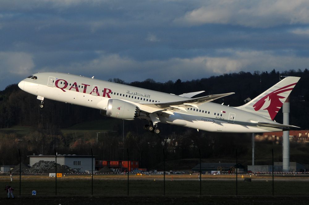 Dreamliner von Qatar