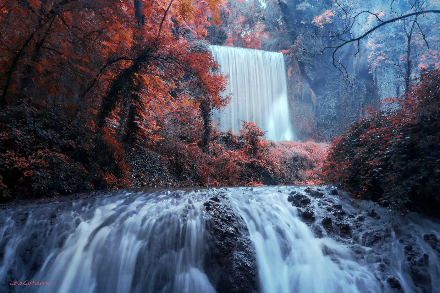 Dreamy waterfalls