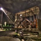 Dredger in the port of Frankfurt