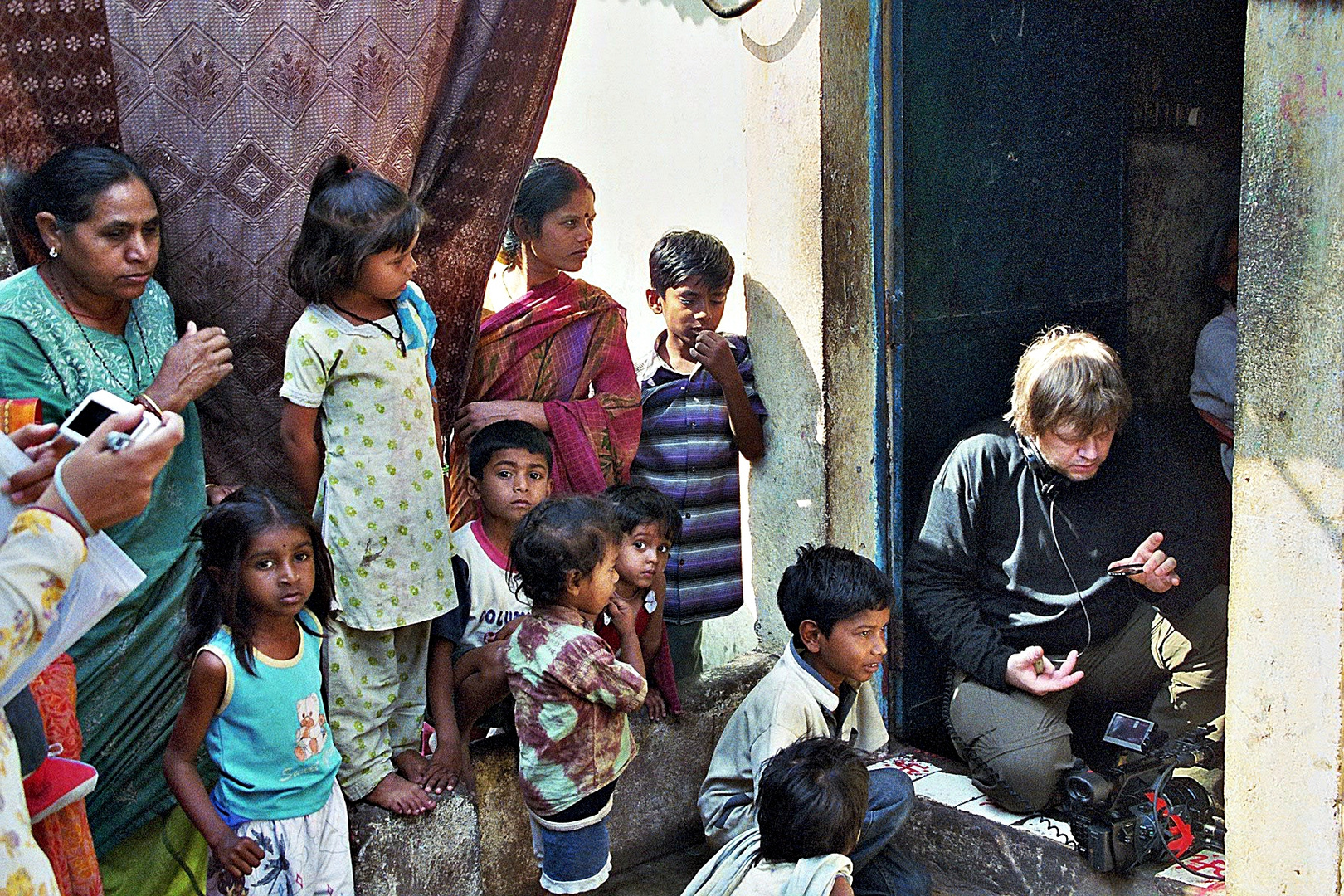 Dreharbeiten in Indien