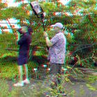 Dreharbeiten mdr Garten in 3D