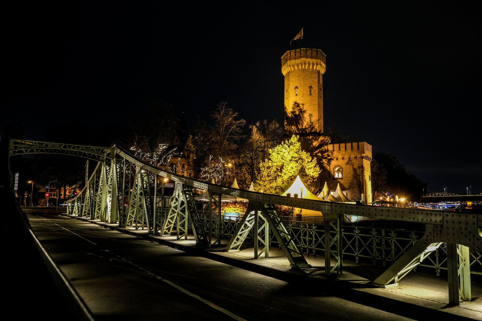 Drehbrücke am Schokoladenmuseum