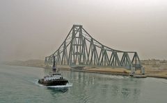 Drehbrücke El Ferdan, Suezkanal