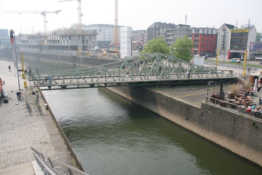 Drehbrücke in Köln