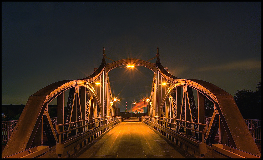 Drehbrücke in Krefeld