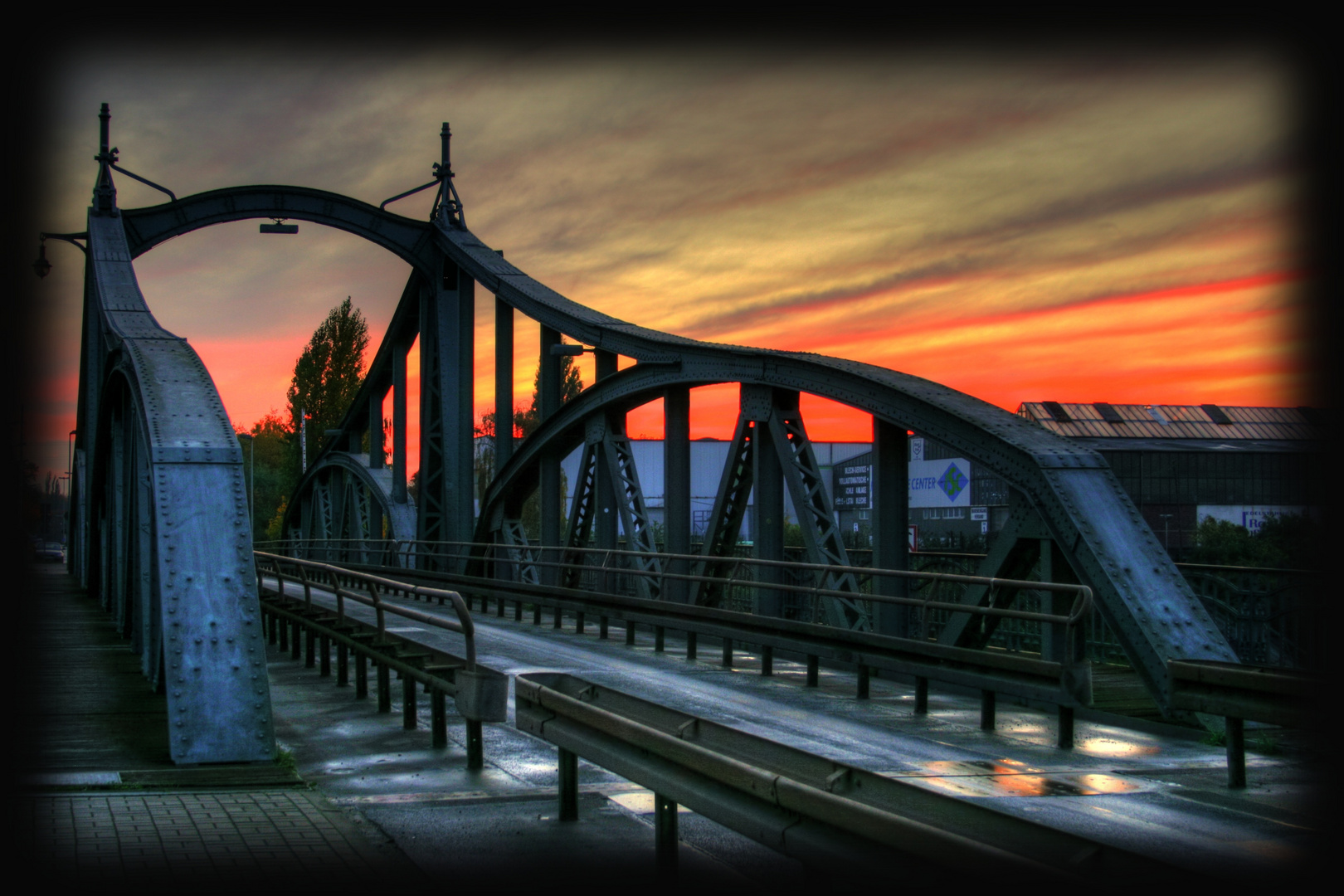 Drehbrücke in Linn