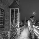 Drehbrücke in Lübeck, vor dem Umbau