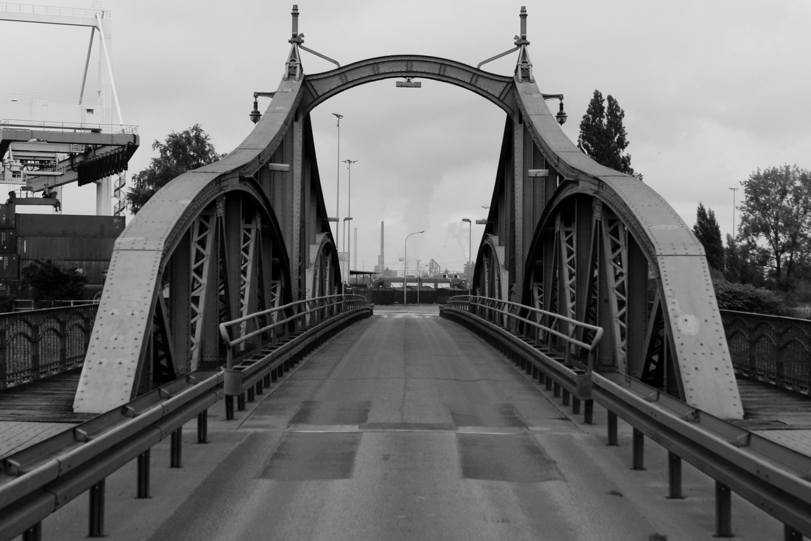 Drehbrücke in Uerdingen