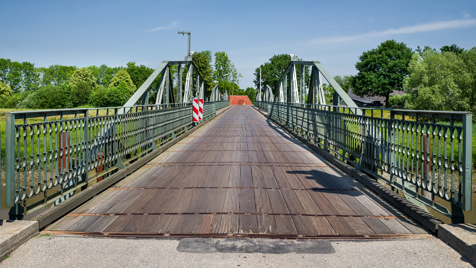 Drehbrücke Klevendeich