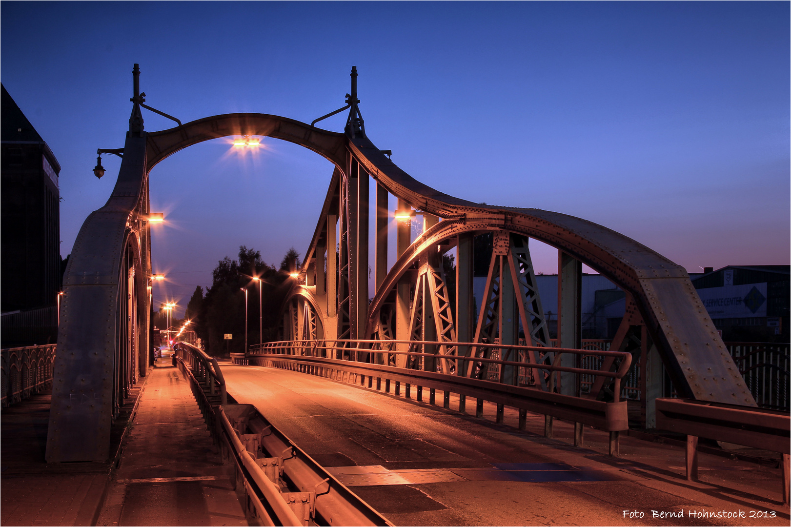 Drehbrücke Krefeld Uerdingen .... ende der Serie