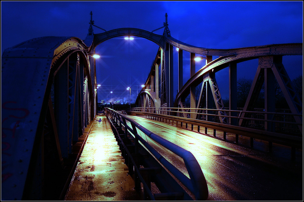 Drehbrücke Krefeld Uerdingen Hafen