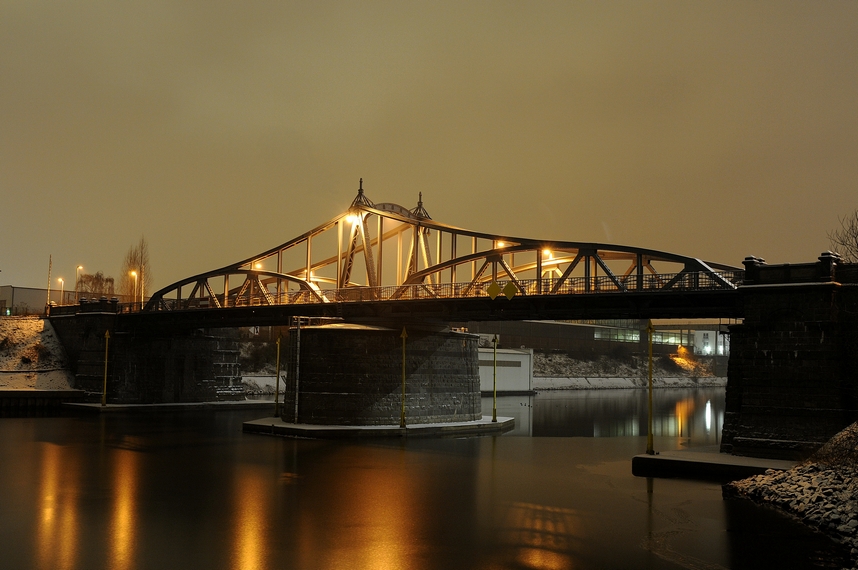 Drehbrücke Rheinhafen Krefeld