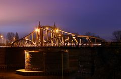 Drehbrücke Uerdingen Seitenansicht