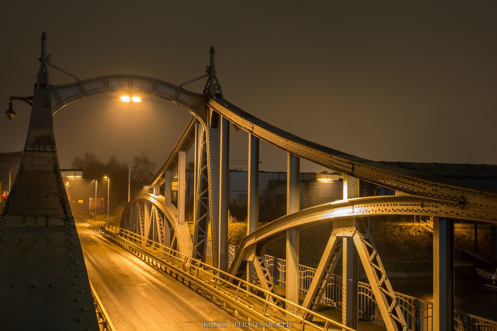 Drehe Brücke in Uerdingen