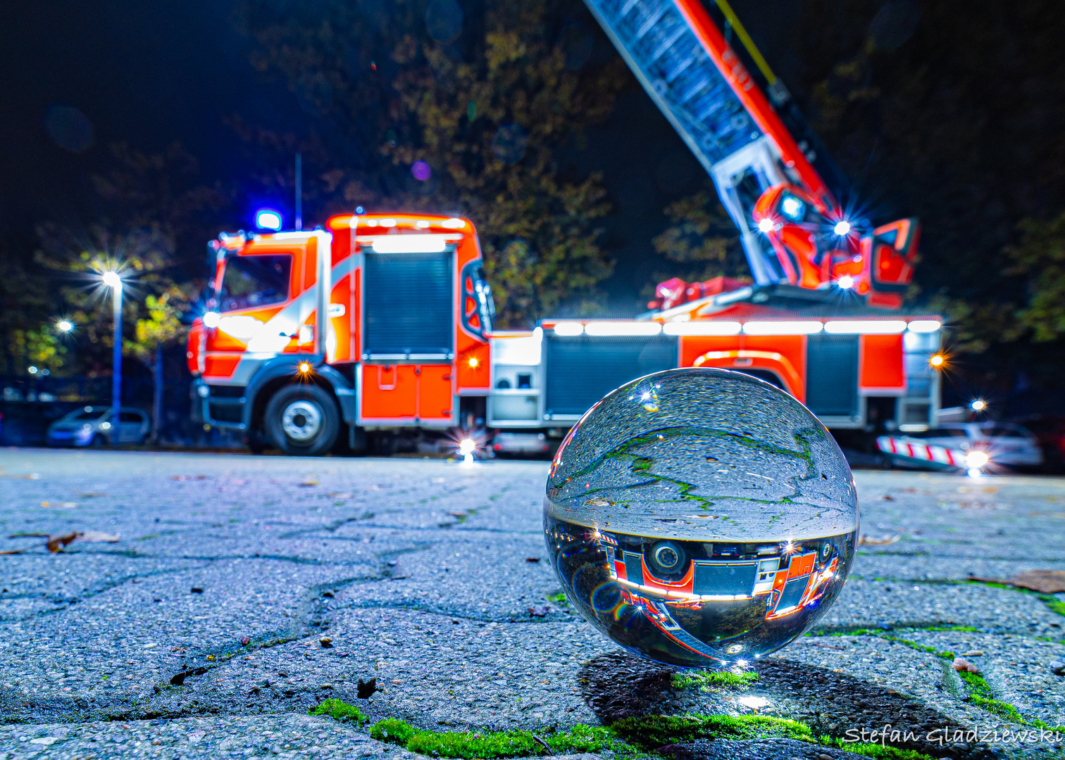 Drehleiter der Berliner Feuerwehr