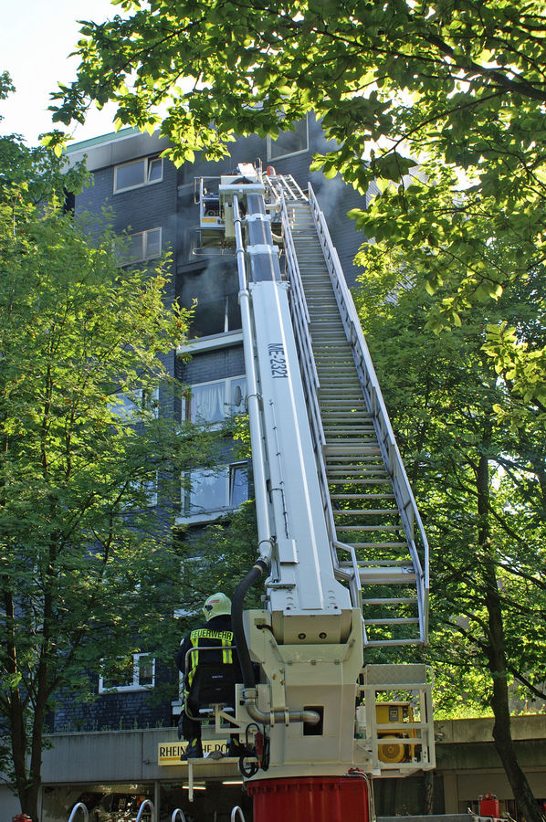 Drehleiter der Feuerwehr Haan