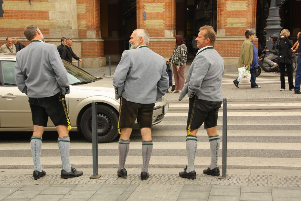 Drei Bayern in Budapest