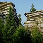 Drei Brüder-Felsen im Fichtelgebirge