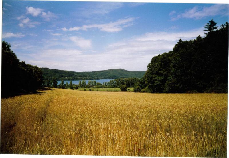 Drei Elemente: Himmel, Wasser und Erde