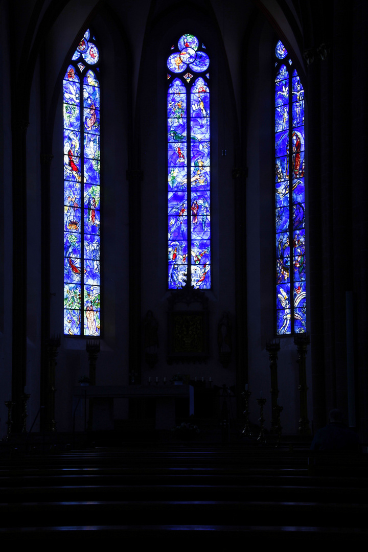 Drei Fenster von Marc Chagall