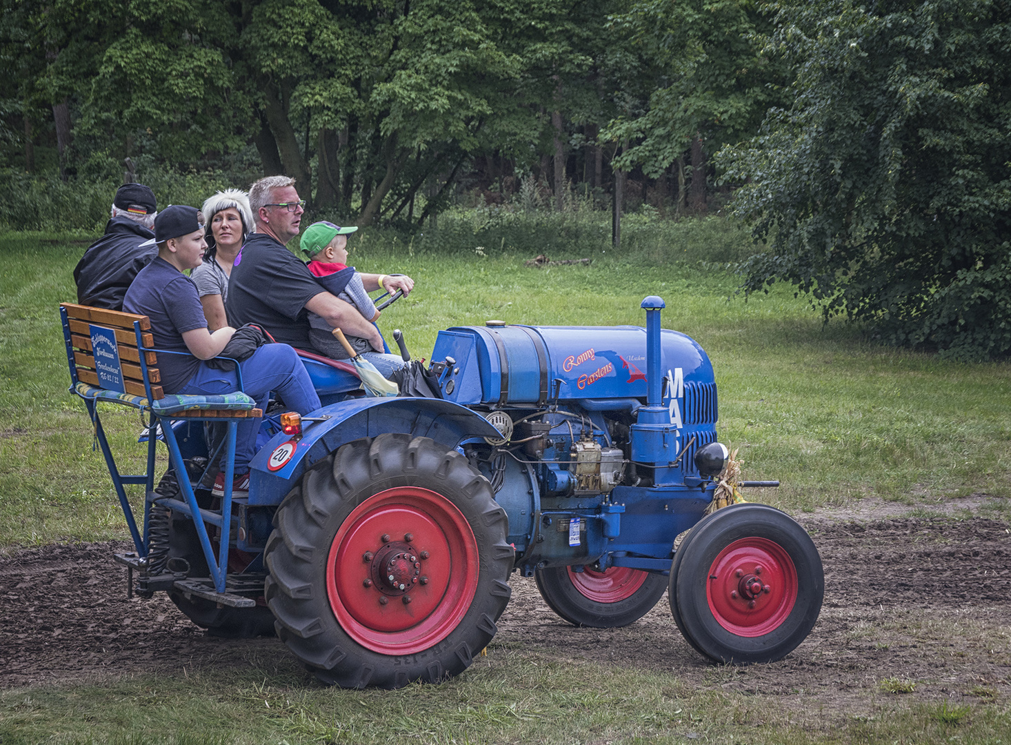 drei Generationen auf der Brockenhexe