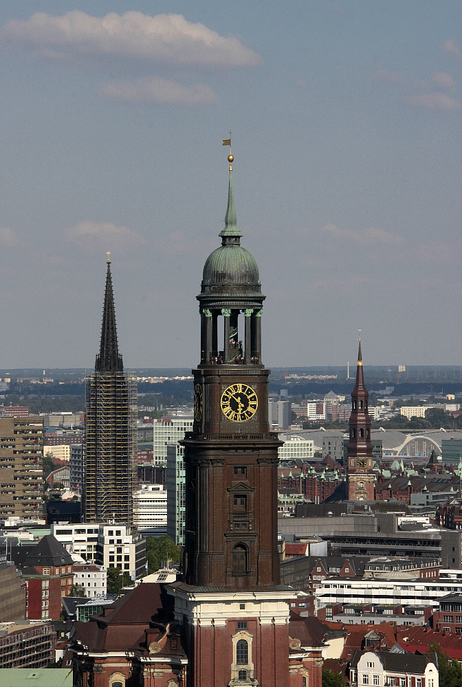 Drei Hamburger Kirchen