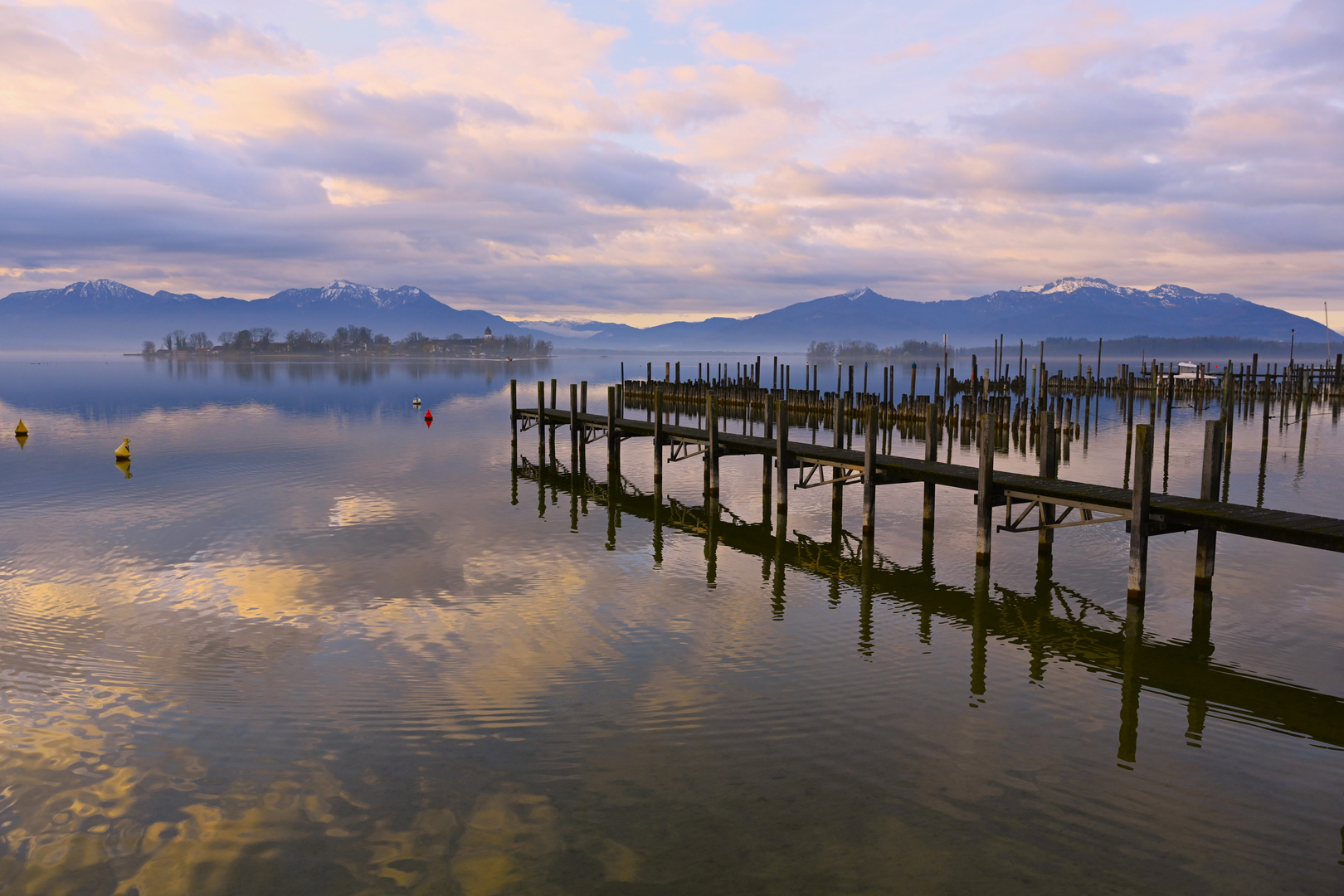 Drei Inseln im Chiemsee