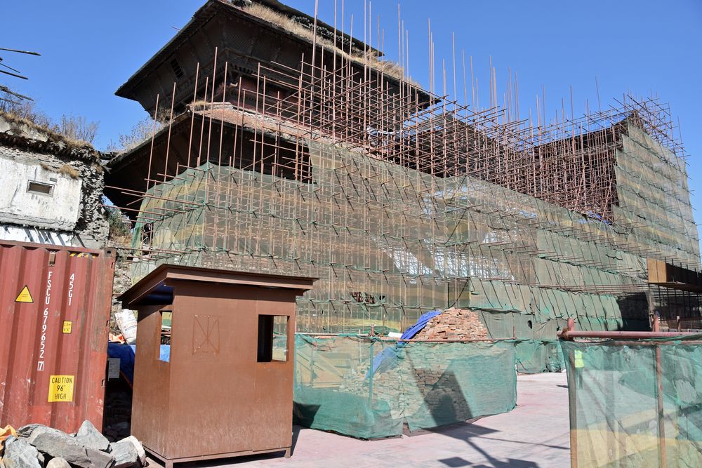 Drei Jahre nach dem Erdbeben auf dem Durbar Square (1)