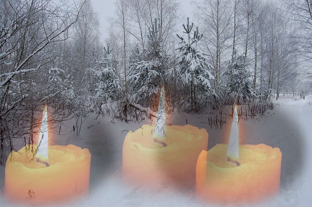 drei Kerzen Foto & Bild weihnachten, spezial, youth Bilder auf