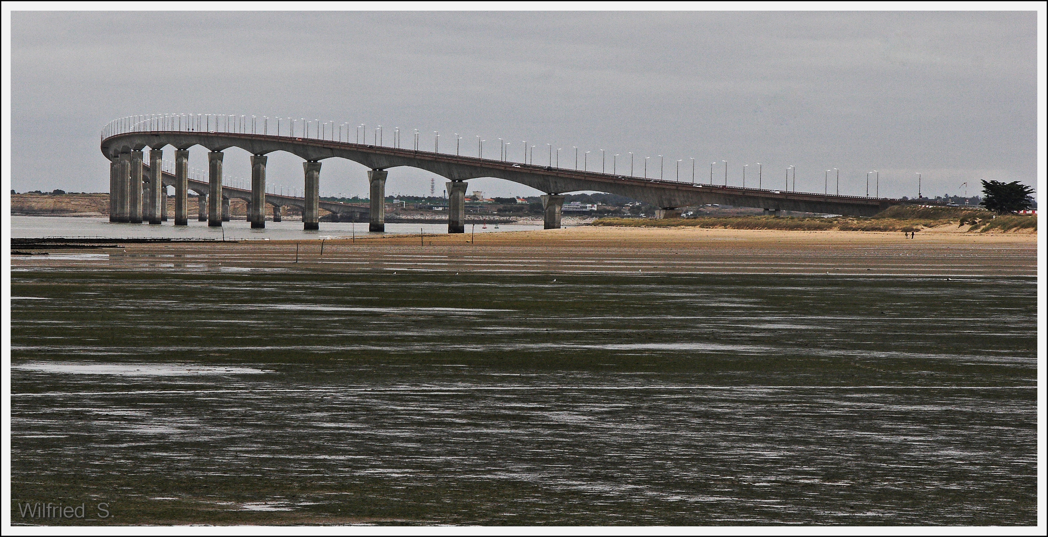 Drei Kilometer über das Meer