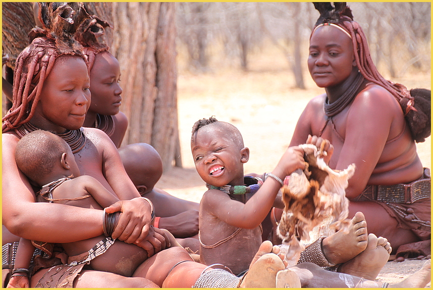 drei Kinder drei Mütter NAMIBIA Ü1600