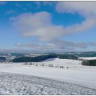 Drei-Königs-Morgen mit Sonne und Schnee