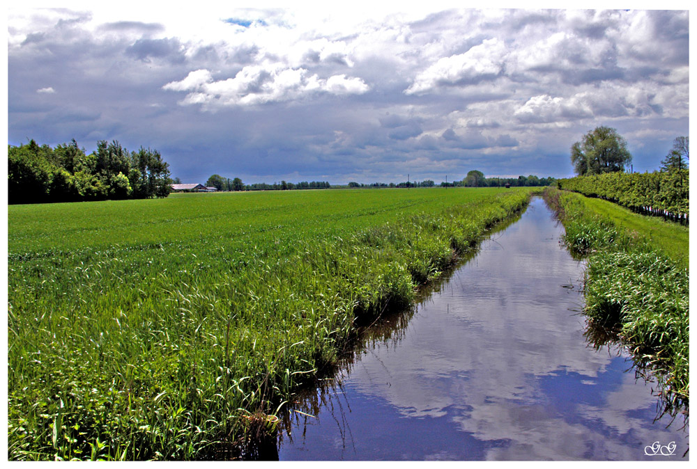 Drei Meilen von der See