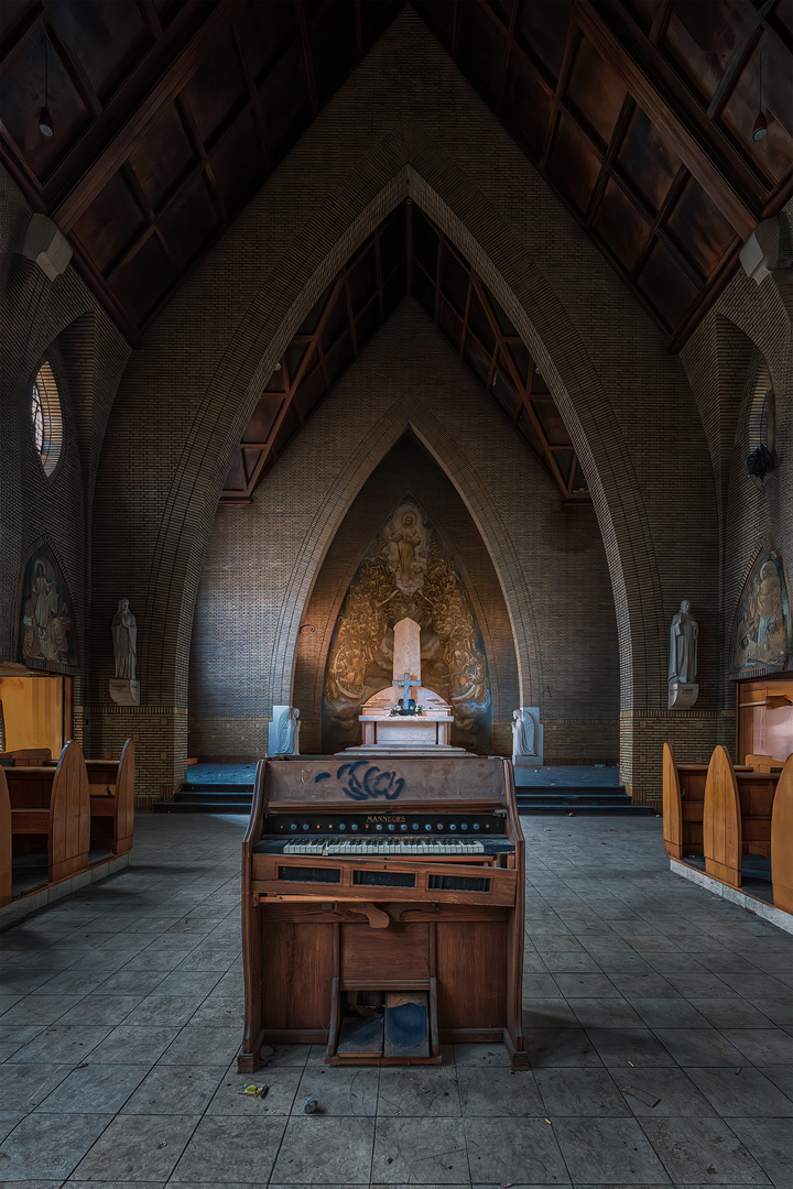 drei Orgeln in einem Kloster, sehr musikalisch.