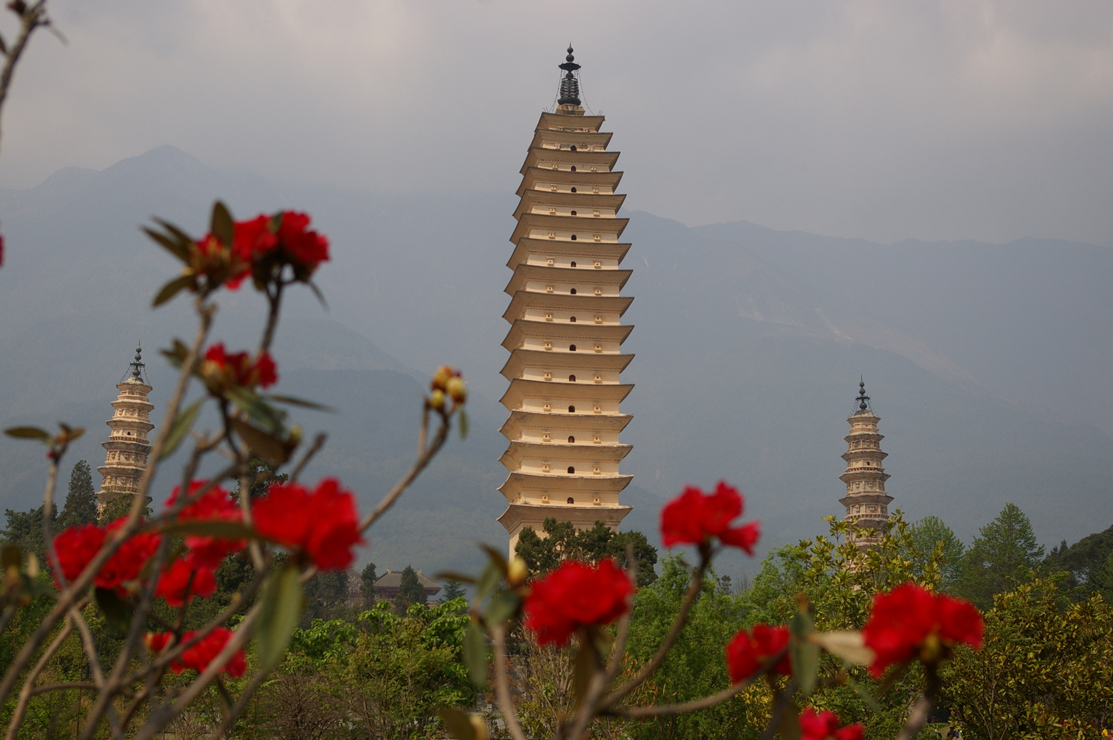 Drei Pagoden des Chongsheng-Tempels