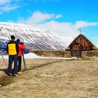 Drei Personen Foto Tour in Island