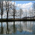 "Drei Weieren" mit Blick auf den gegenüber liegenden Rosenberg