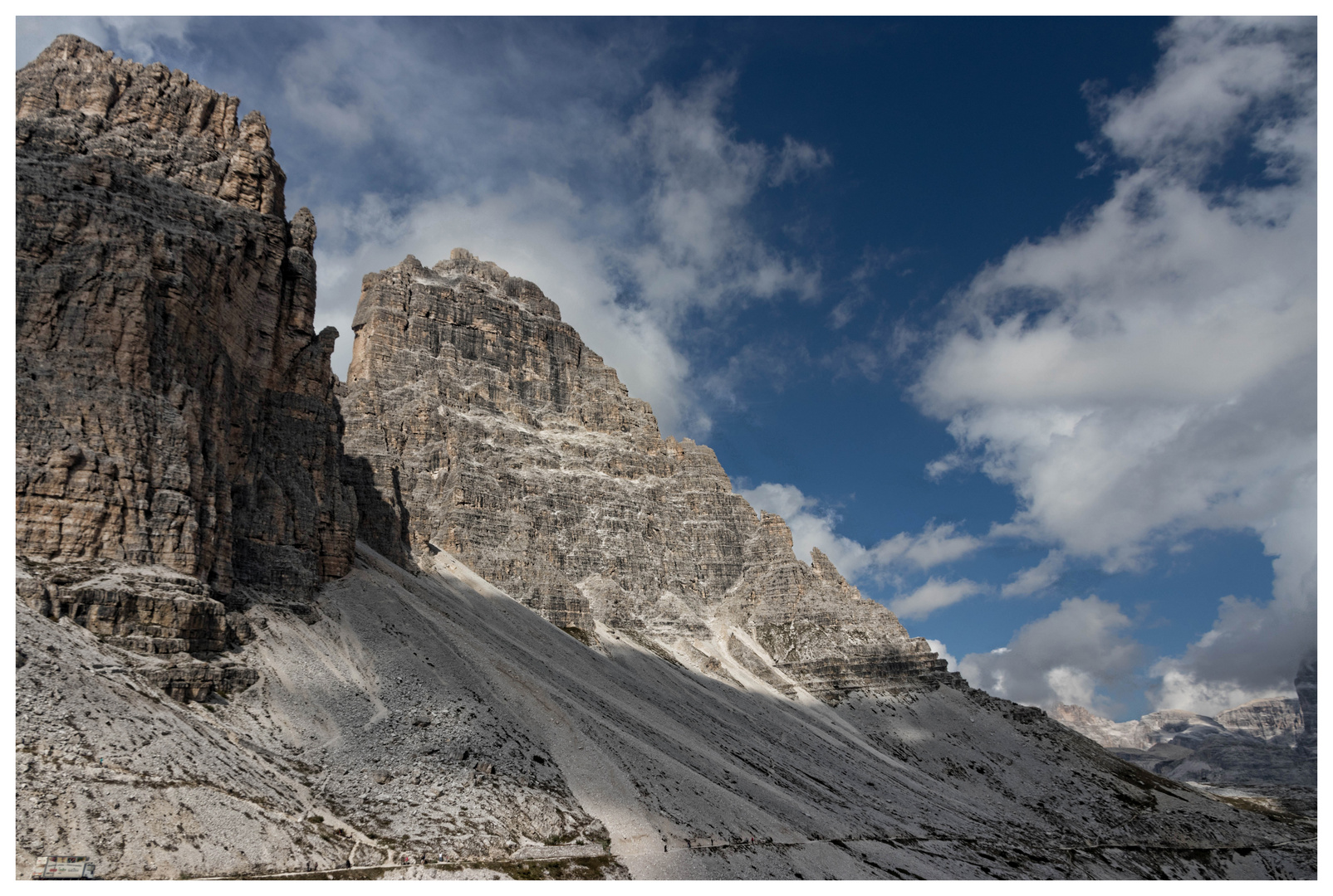 Drei Zinnen (bzw. 2 von drei) - Dolomiten 