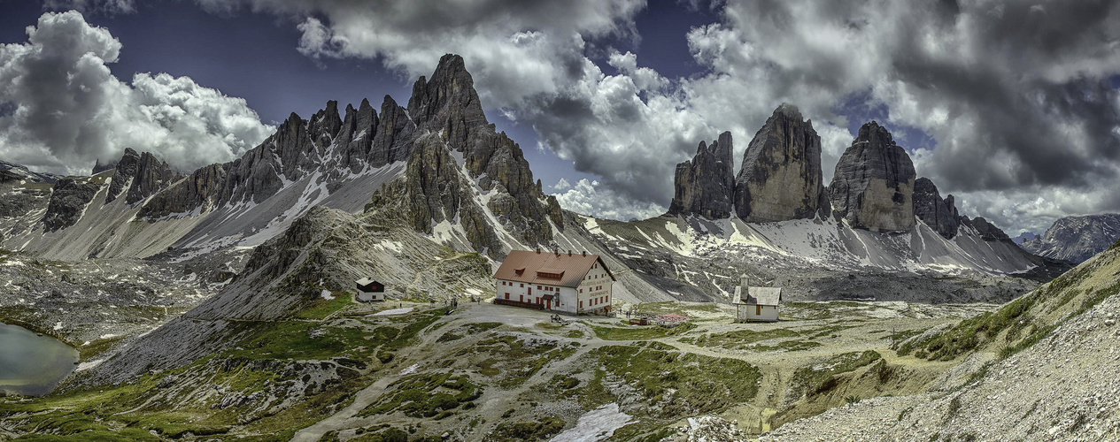 Drei Zinnen Panoramablick