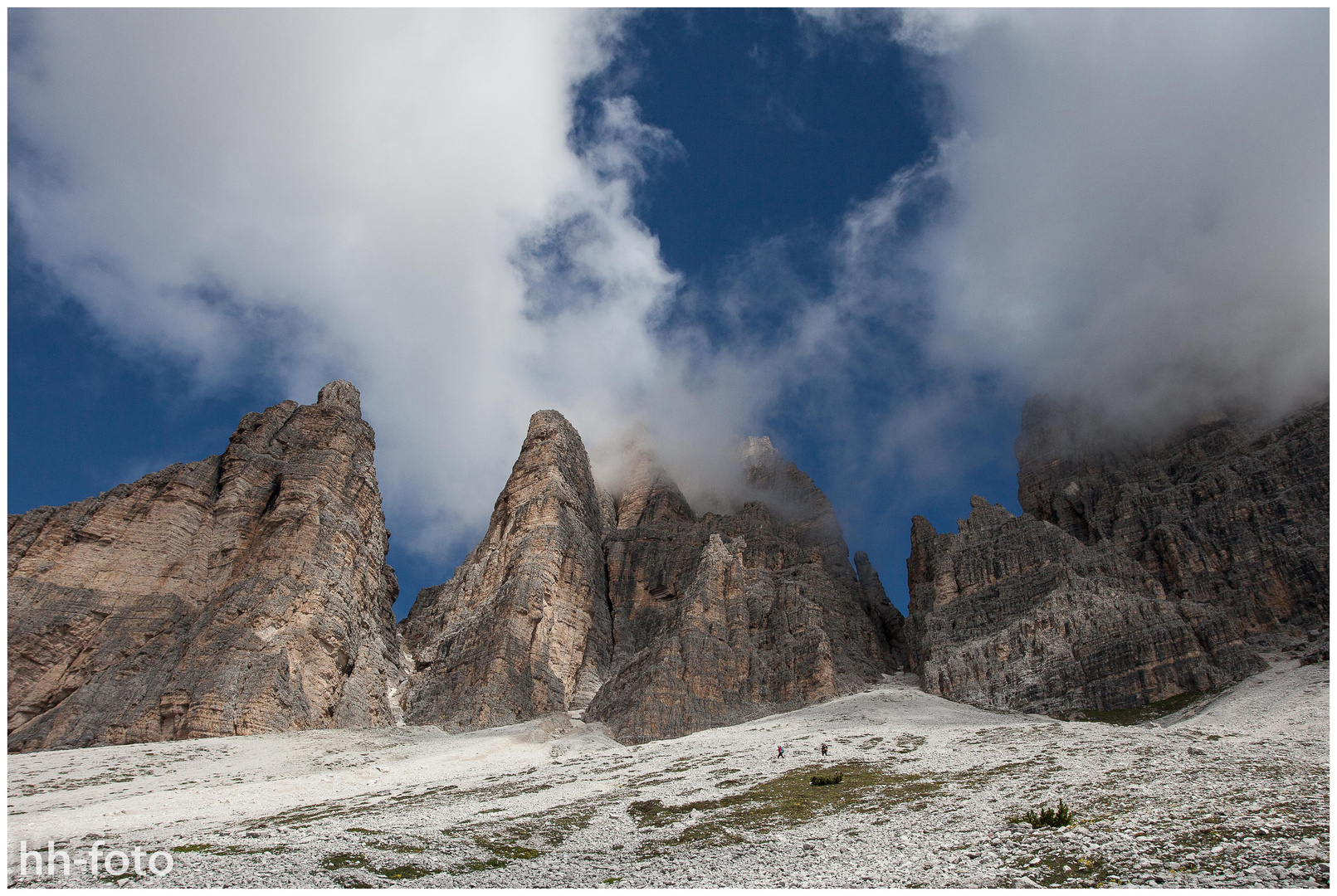 Drei Zinnen - Tre Cime Di Lavaredo - Südseite