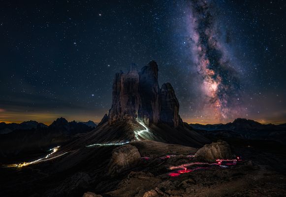 Drei Zinnen – Wächter der Milchstraße