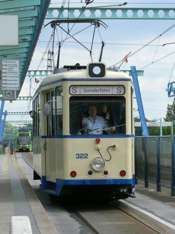 Dreiachs-Tw 322 Stadtwerke Oberhausen