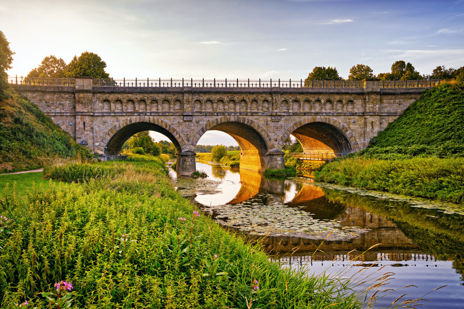 Dreibogenbrücke Alte Fahrt (Olfen/NRW)