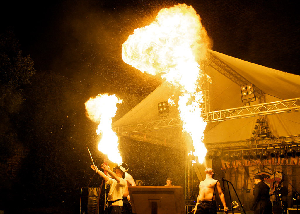 Dreieichenhain 2011 - Freitag - Feuershow 2