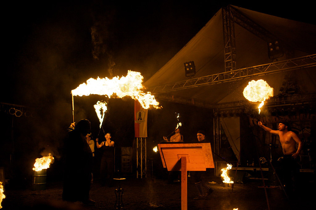 Dreieichenhain 2011 - Freitag - Feuershow 5