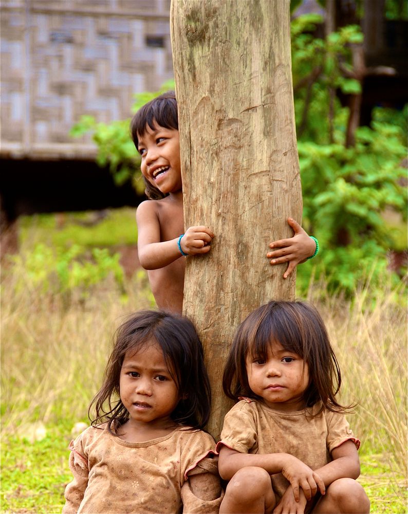 dreierbande, südlaos 2010