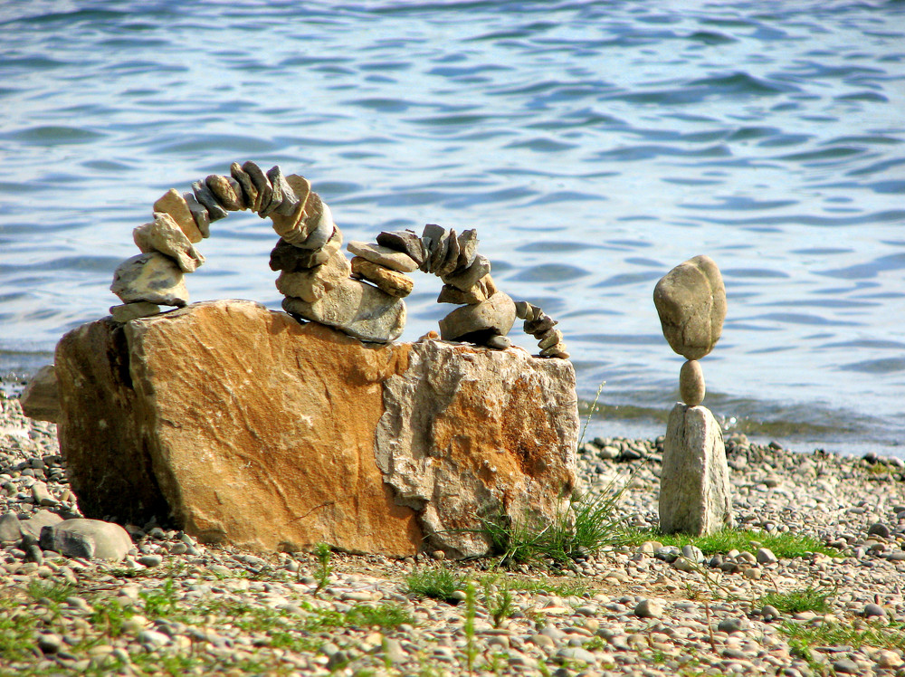 Dreifachbogen und kleine Balance